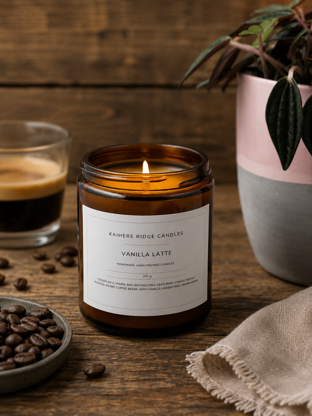 Vanilla Latte - 200g Amber Collection