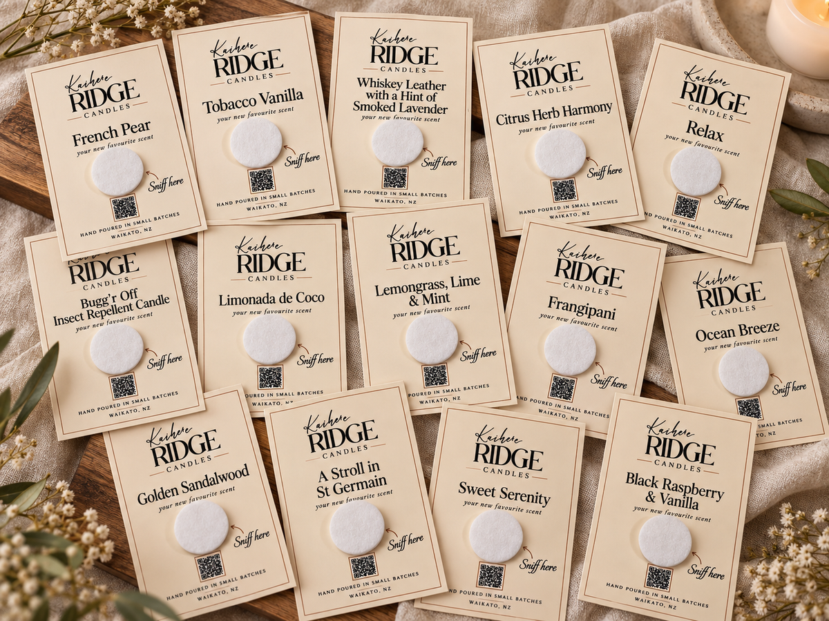 Complimentary Scent Card