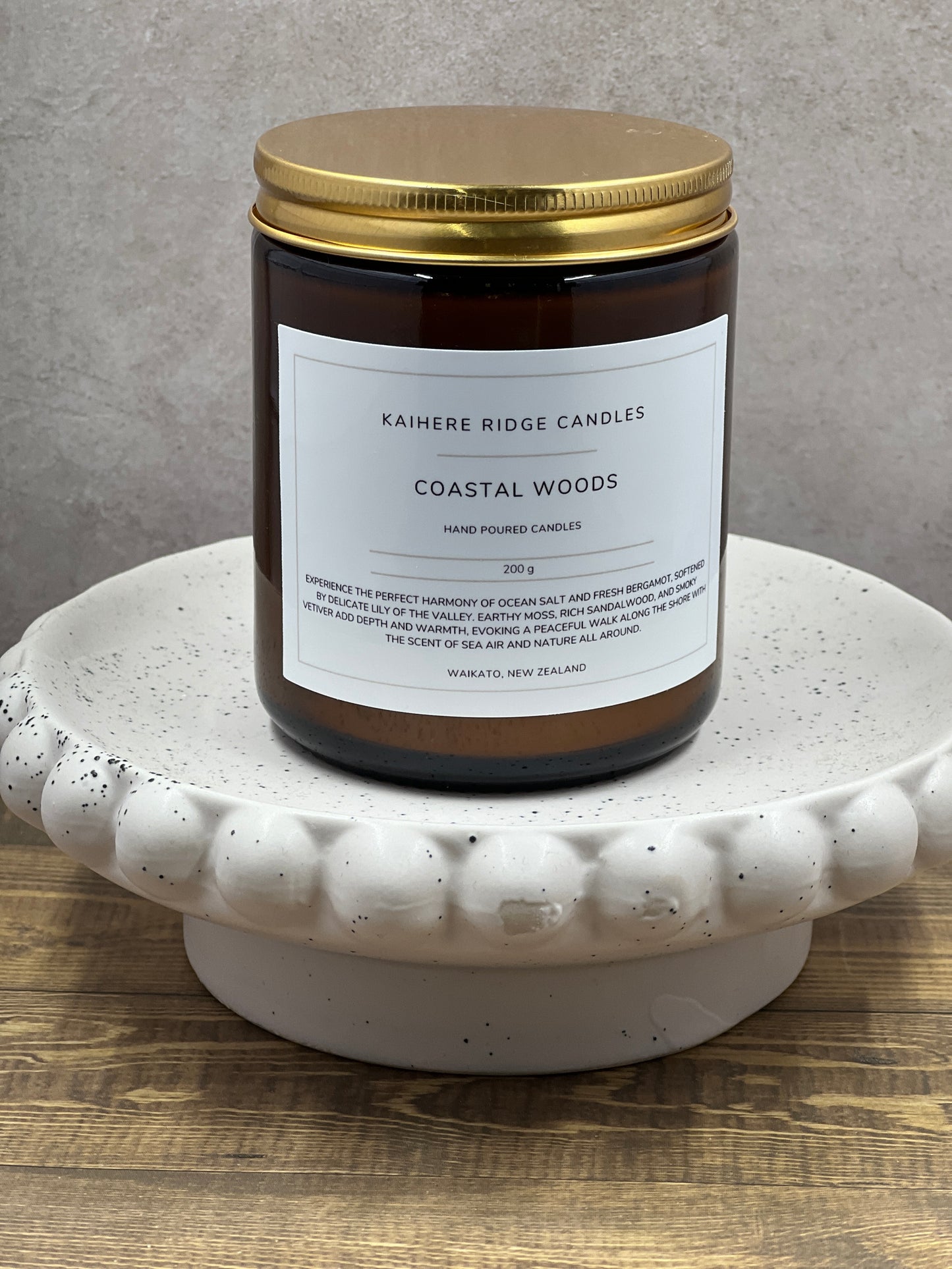 Coastal Woods - 200g Amber Collection
