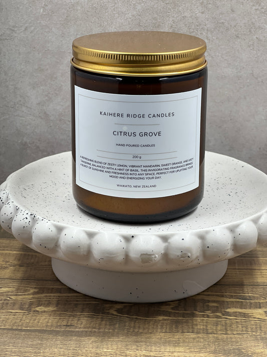 Citrus Grove - 200g Amber Collection