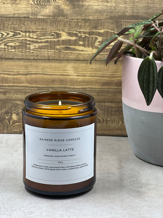 Vanilla Latte - 200g Amber Collection