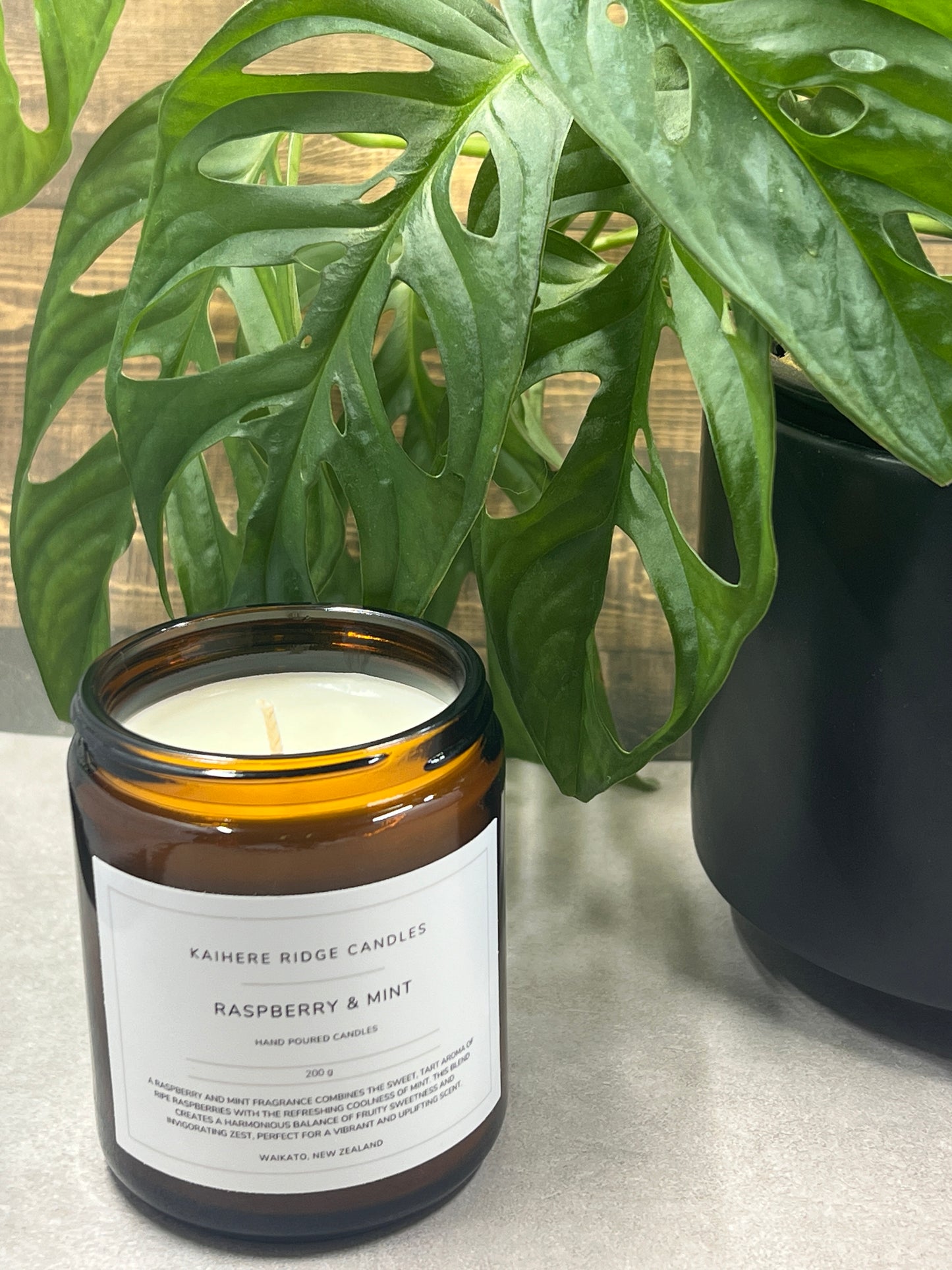 Raspberry & Mint - 200g Amber Collection