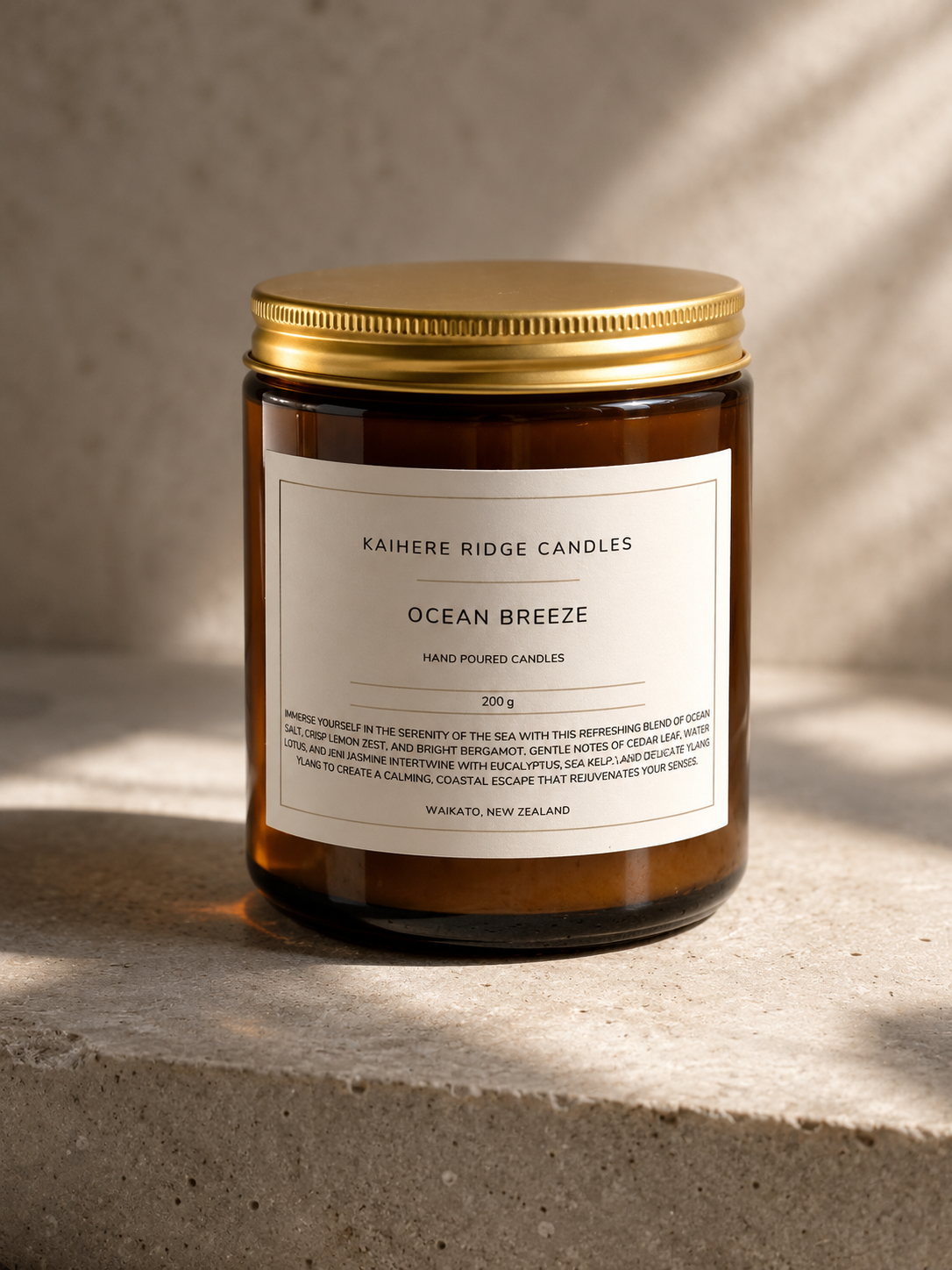 Ocean Breeze - 200g Amber Collection